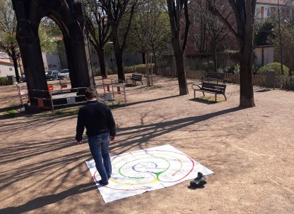 Tapis labyrinthe de méditation – Image 3