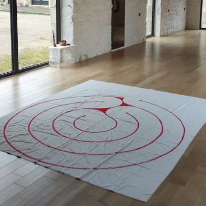 Tapis labyrinthe de méditation – Image 9