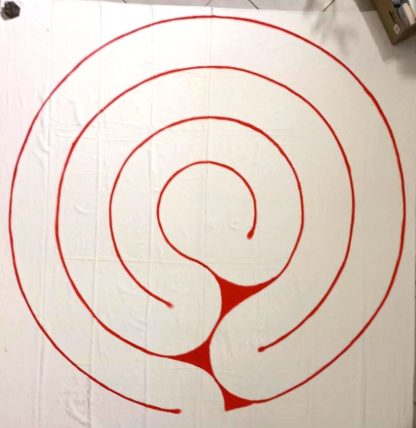 Tapis labyrinthe de méditation – Image 2